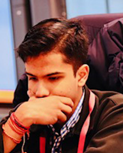 Royal, Shreyas, #56 FIDE-rated chess grandmaster from England