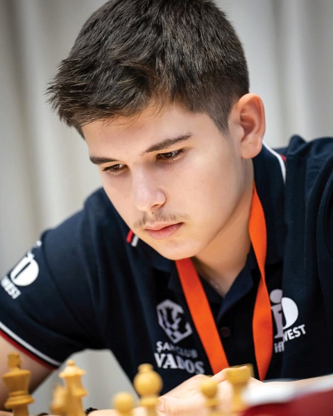 Ilinca, Felix-Antonio, #65 FIDE-rated chess grandmaster from Romania