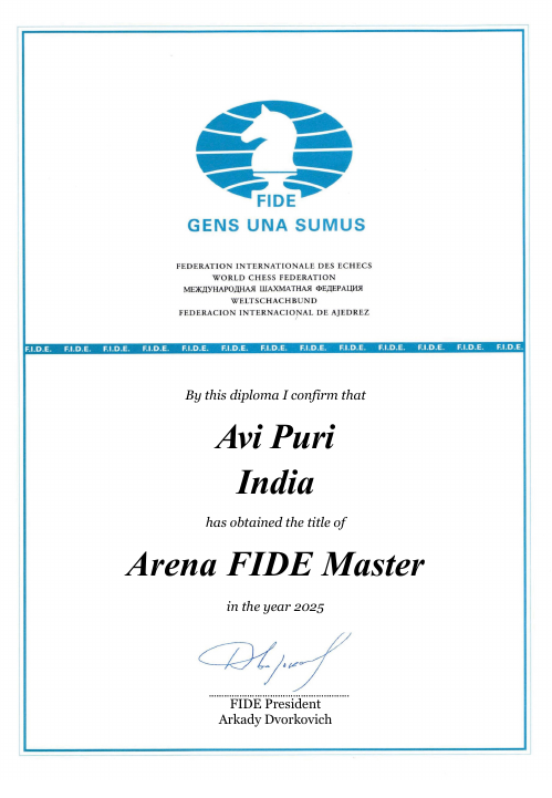 User certificate