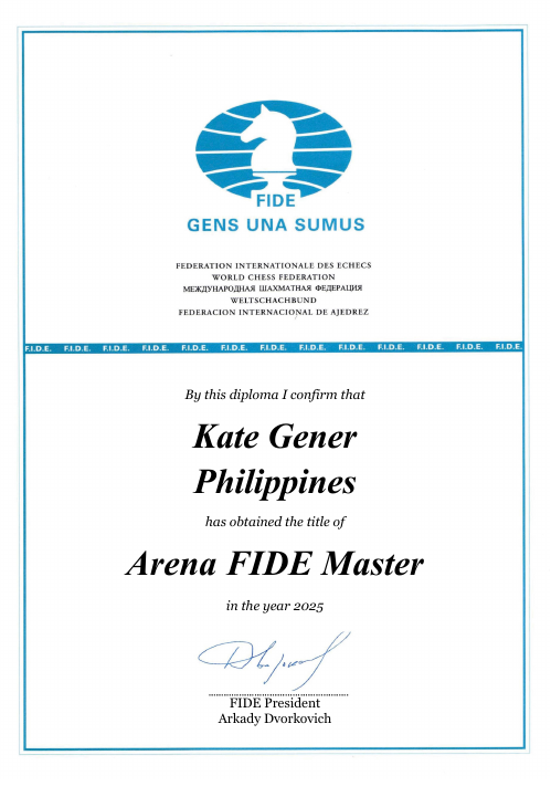 User certificate
