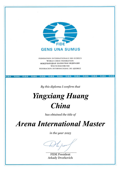 User certificate