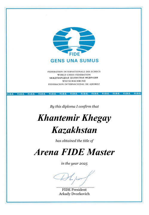 User certificate