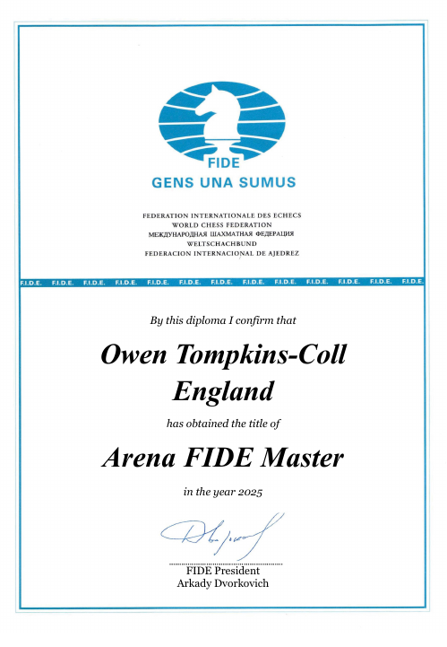 User certificate