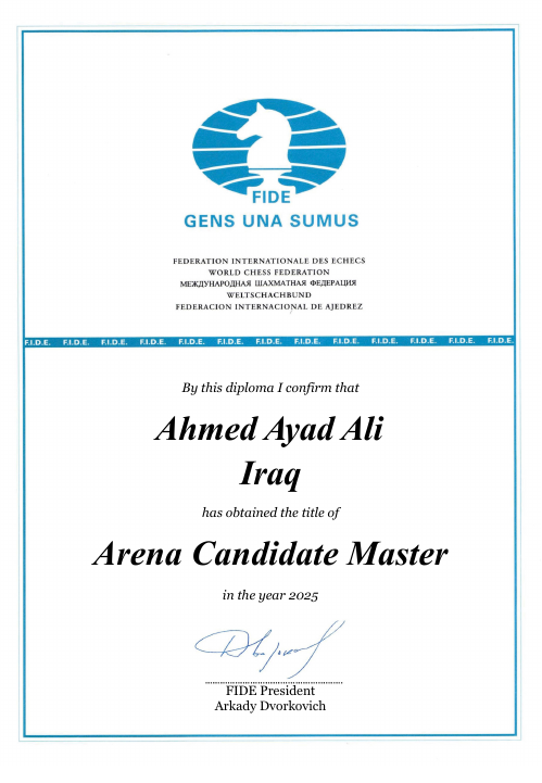 User certificate