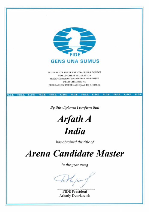 User certificate