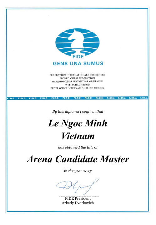 User certificate