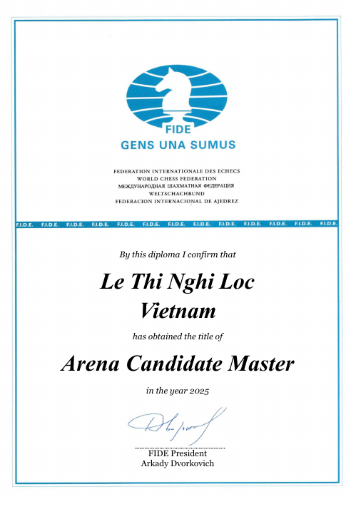 User certificate