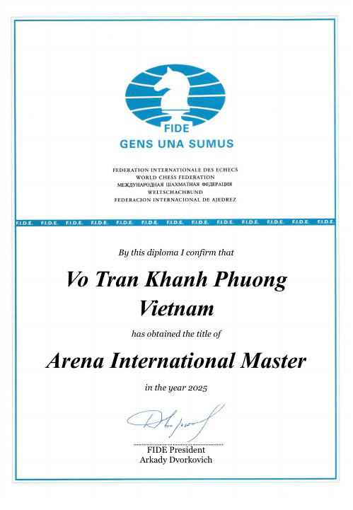 User certificate