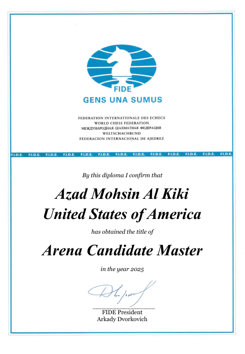 User certificate