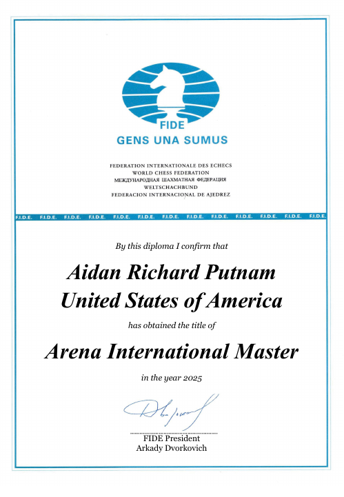 User certificate