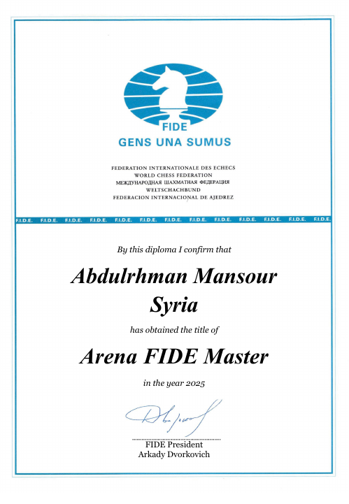 User certificate