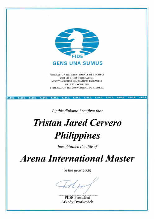 User certificate