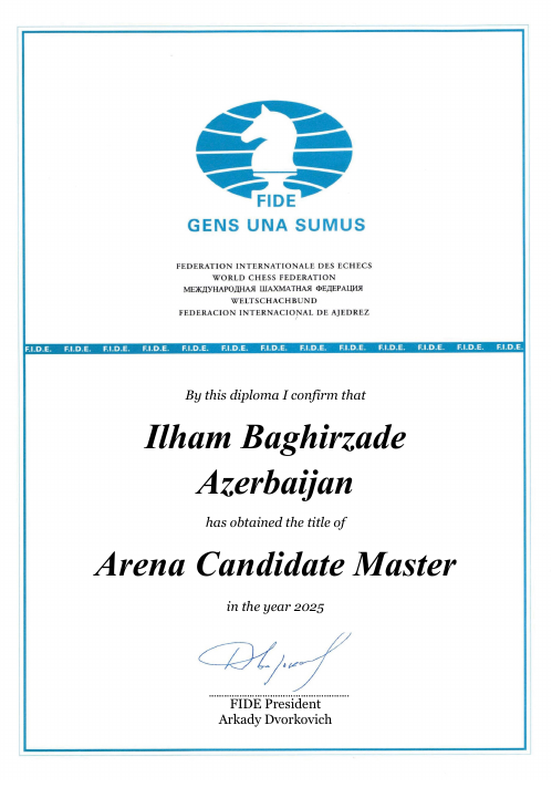 User certificate