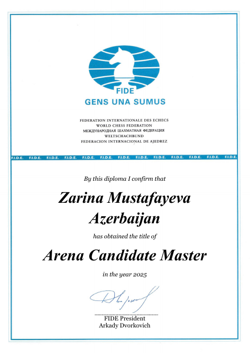 User certificate