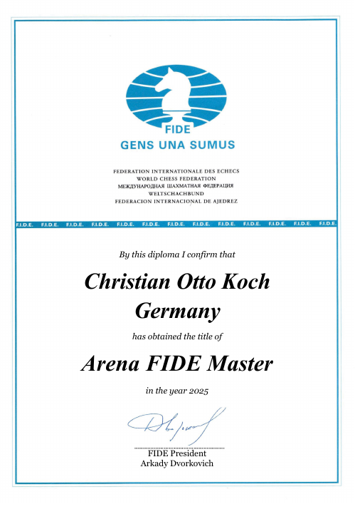 User certificate