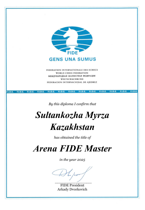 User certificate