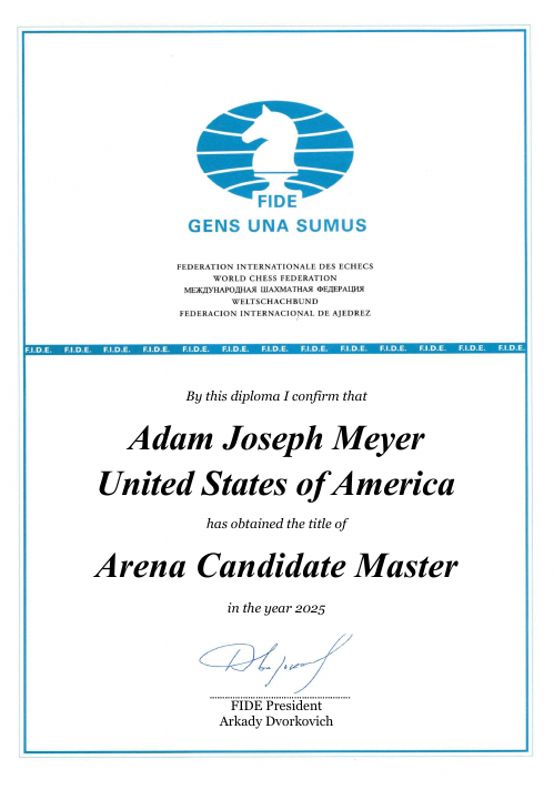 User certificate