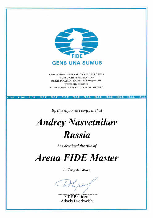 User certificate