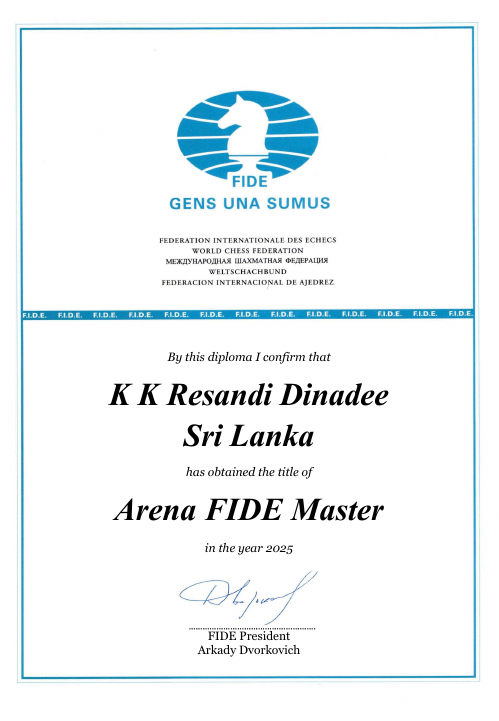 User certificate