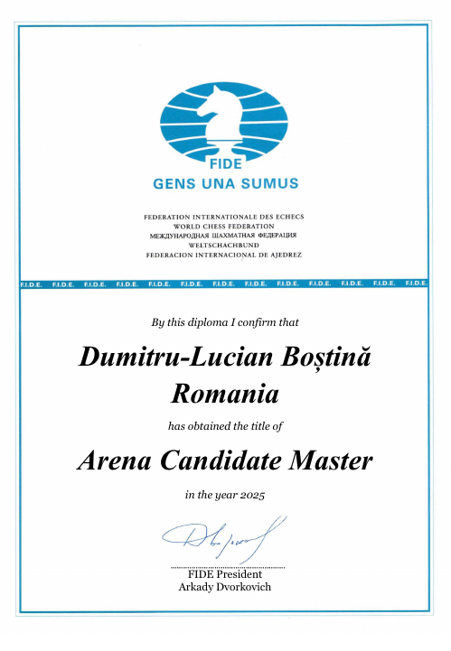 User certificate
