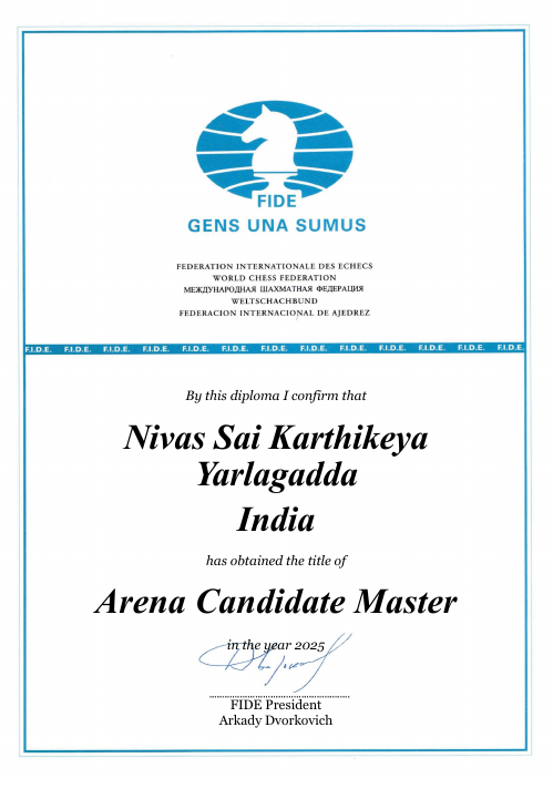 User certificate