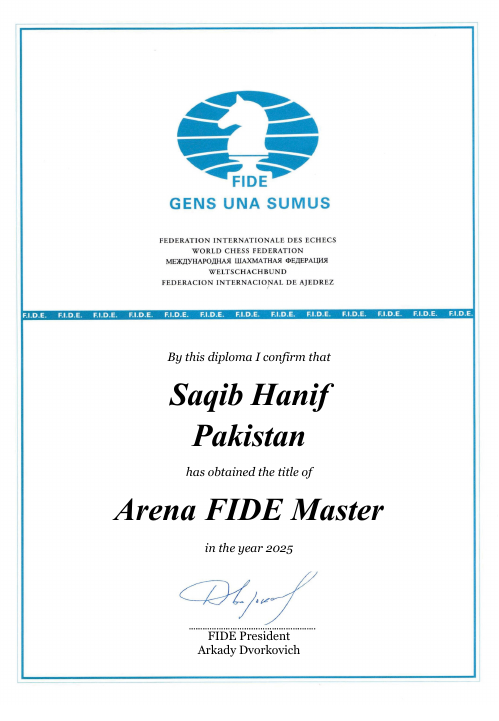 User certificate