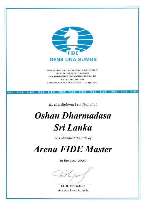 User certificate