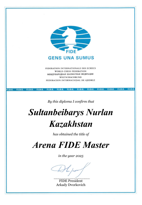 User certificate
