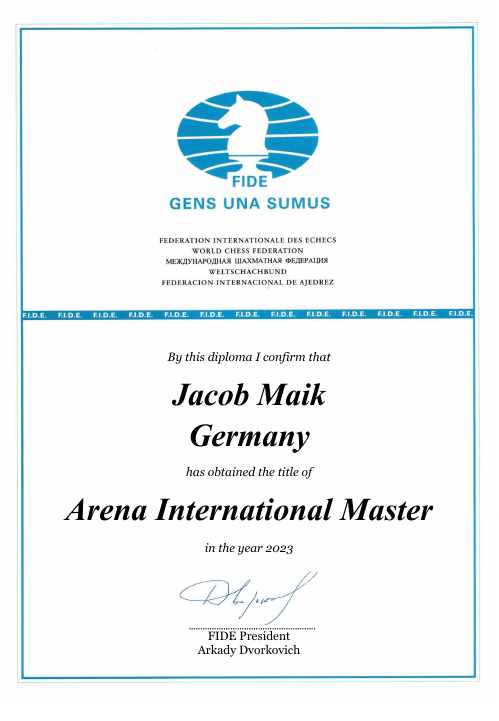 User certificate