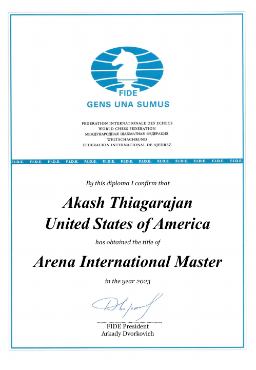 User certificate