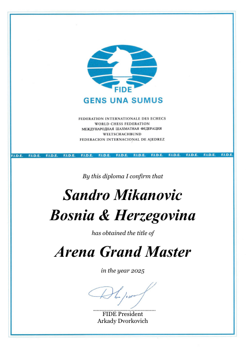 User certificate