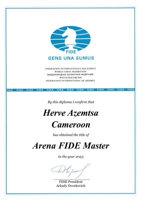User certificate