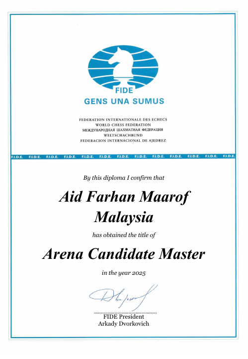 User certificate