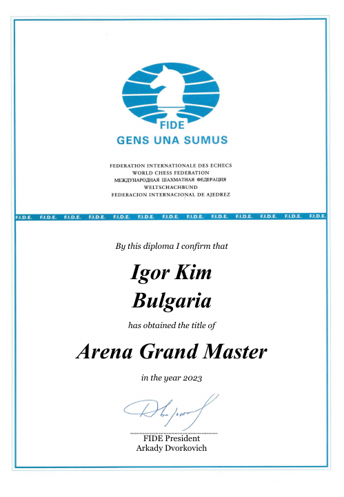 User certificate