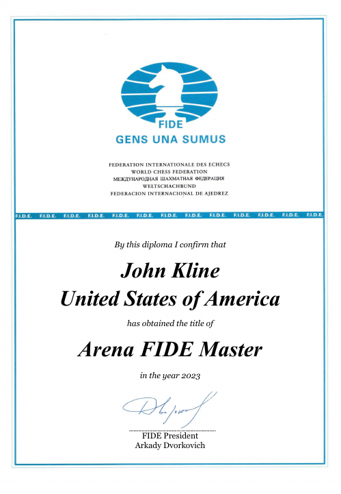 User certificate