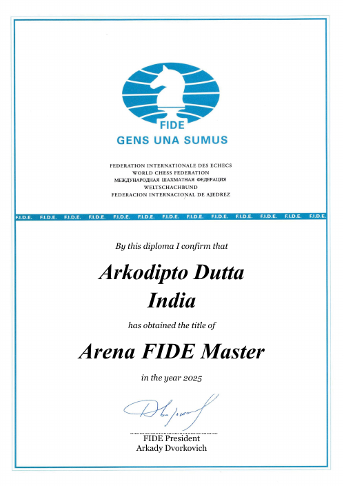 User certificate