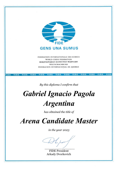 User certificate