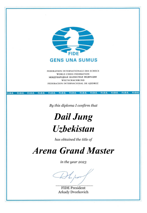 User certificate