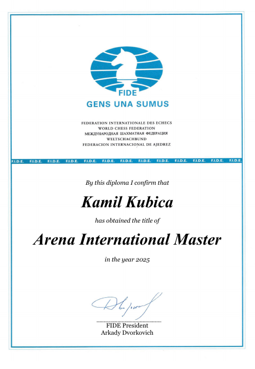 User certificate