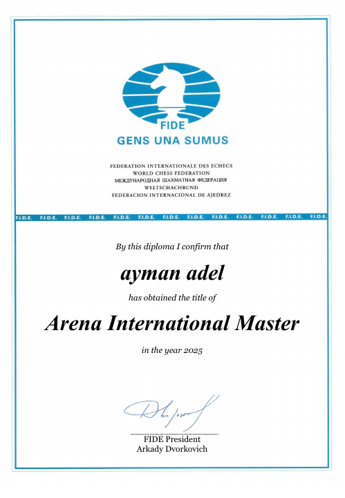 User certificate