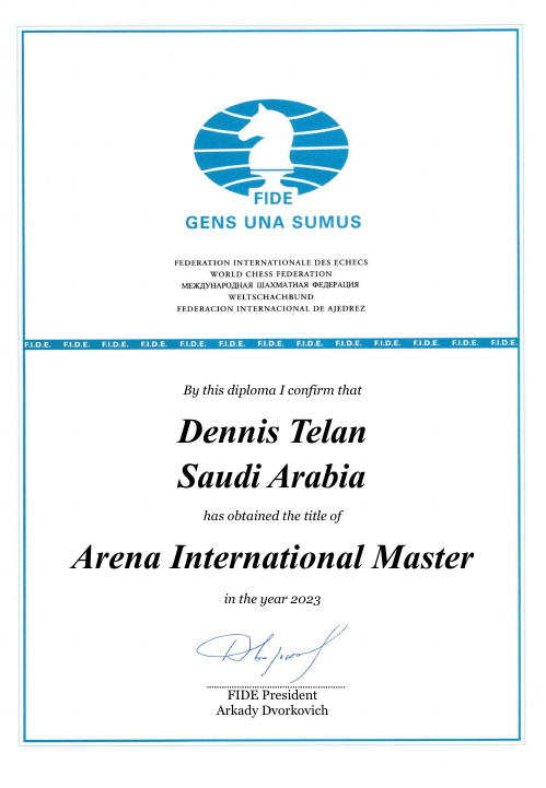 User certificate