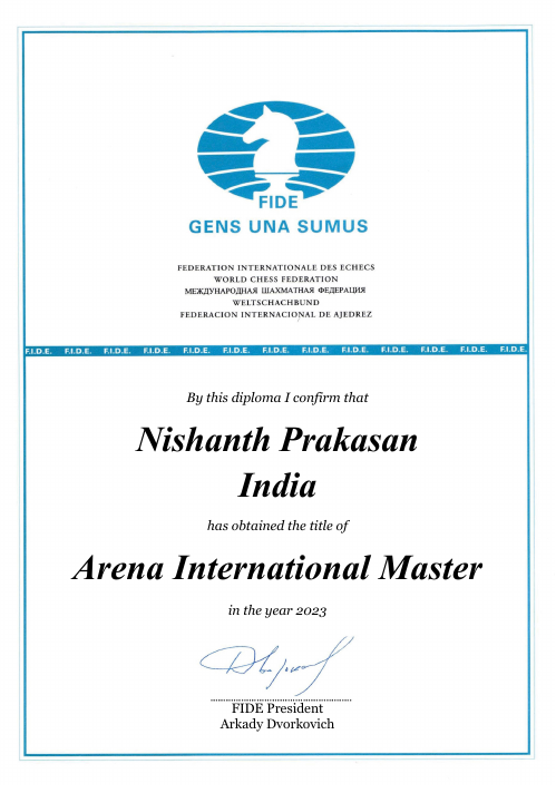 User certificate