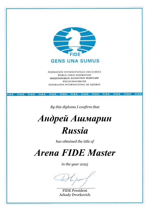 User certificate