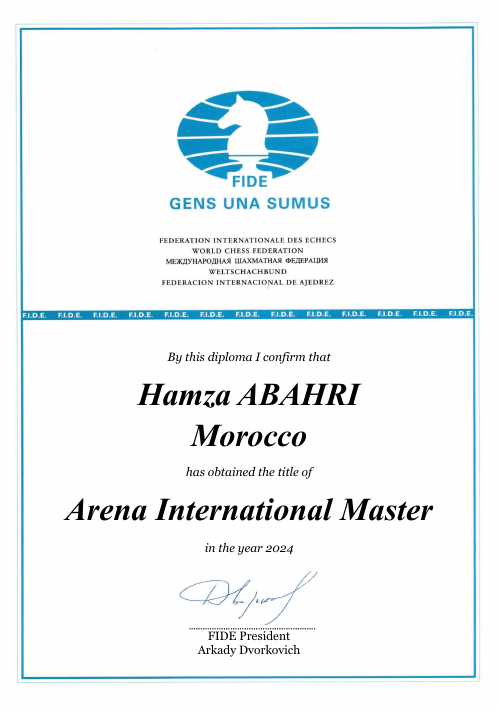 User certificate