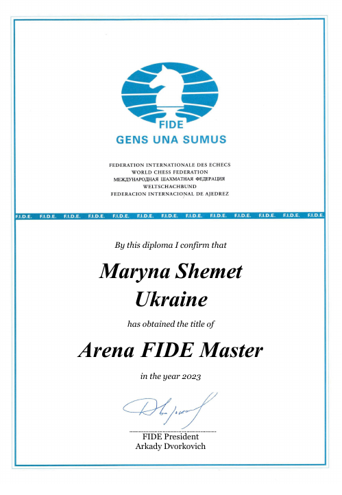 User certificate