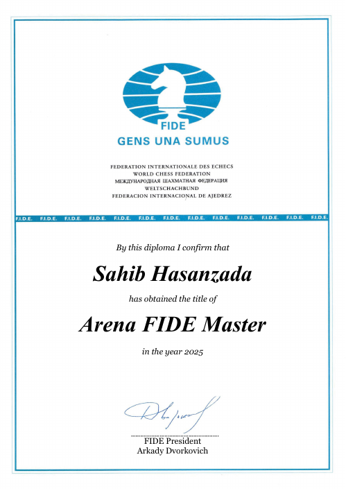 User certificate