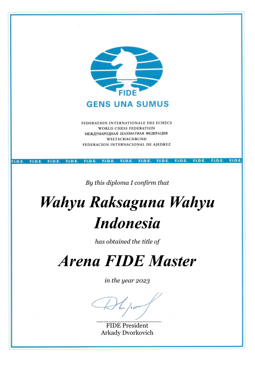 User certificate