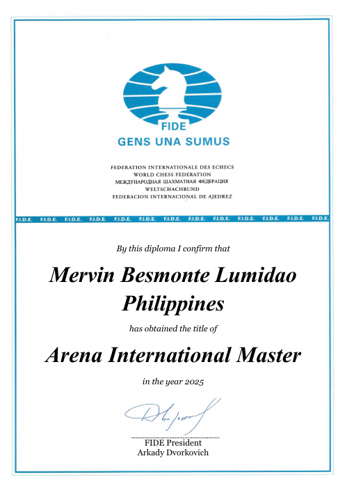 User certificate