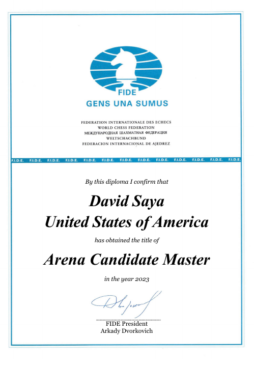 User certificate