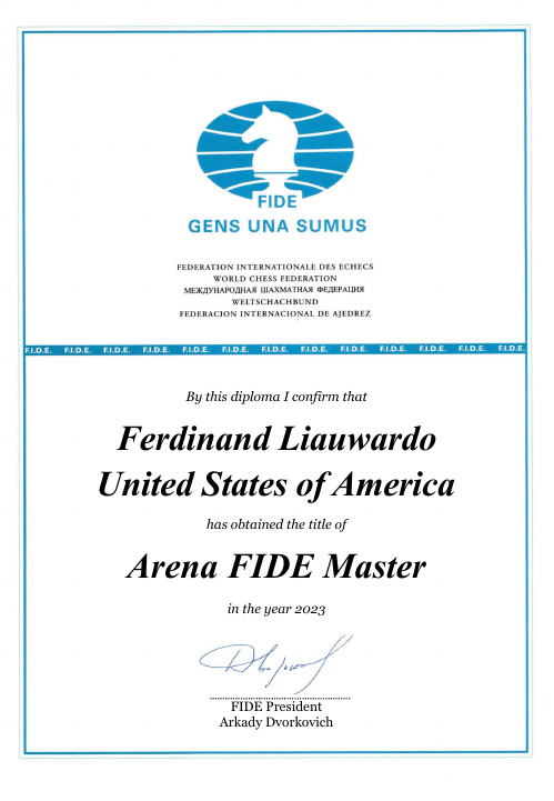 User certificate